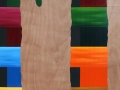 21 Overvecht 21 230 x 120 cm Acrylic on wood Astrid M G Rubie 2011
